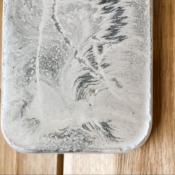 Marbled cement phone & ring holder - Picture 10 of 11